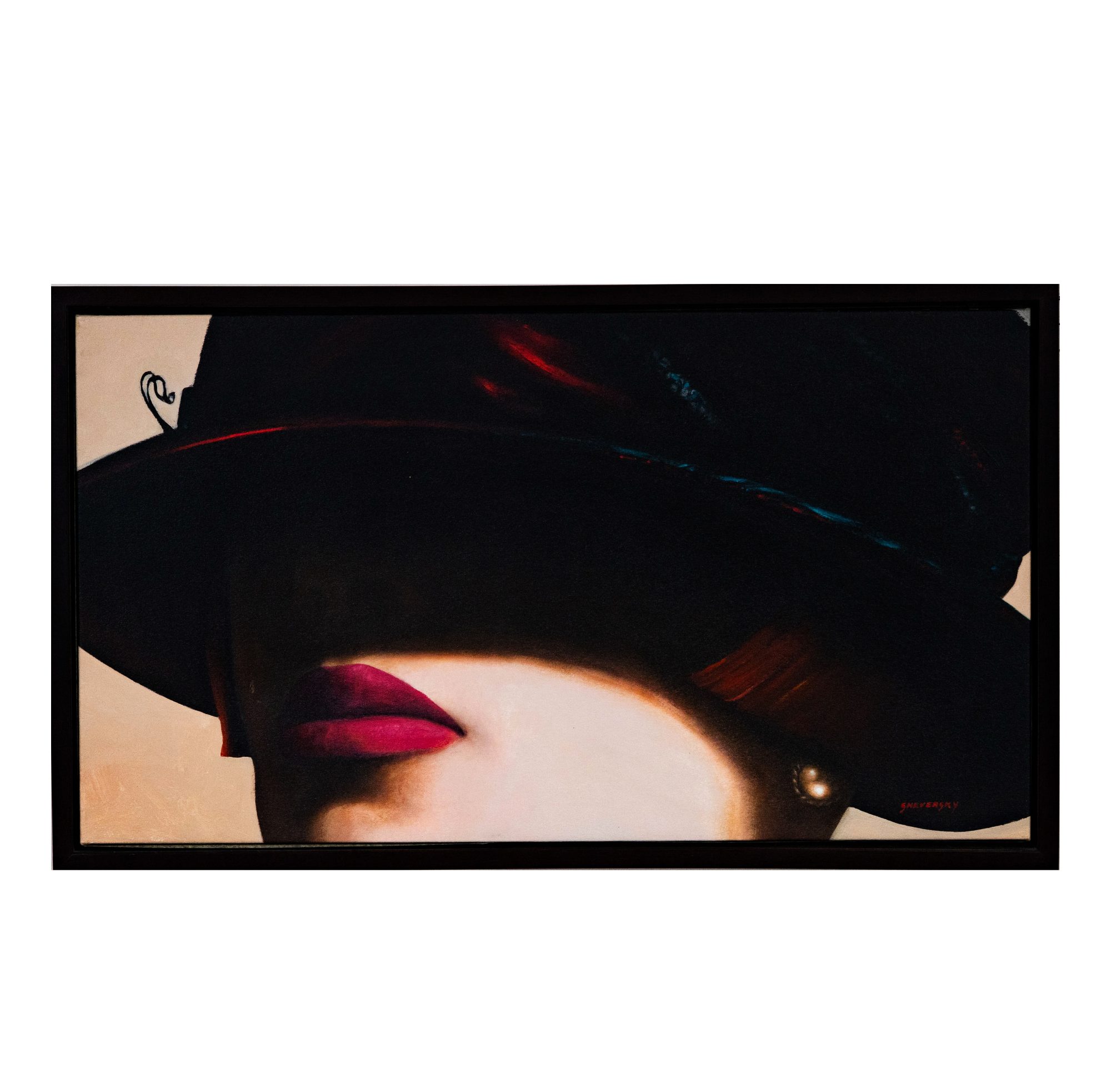 Alexander Sheversky (B. 1961), Woman in Hat