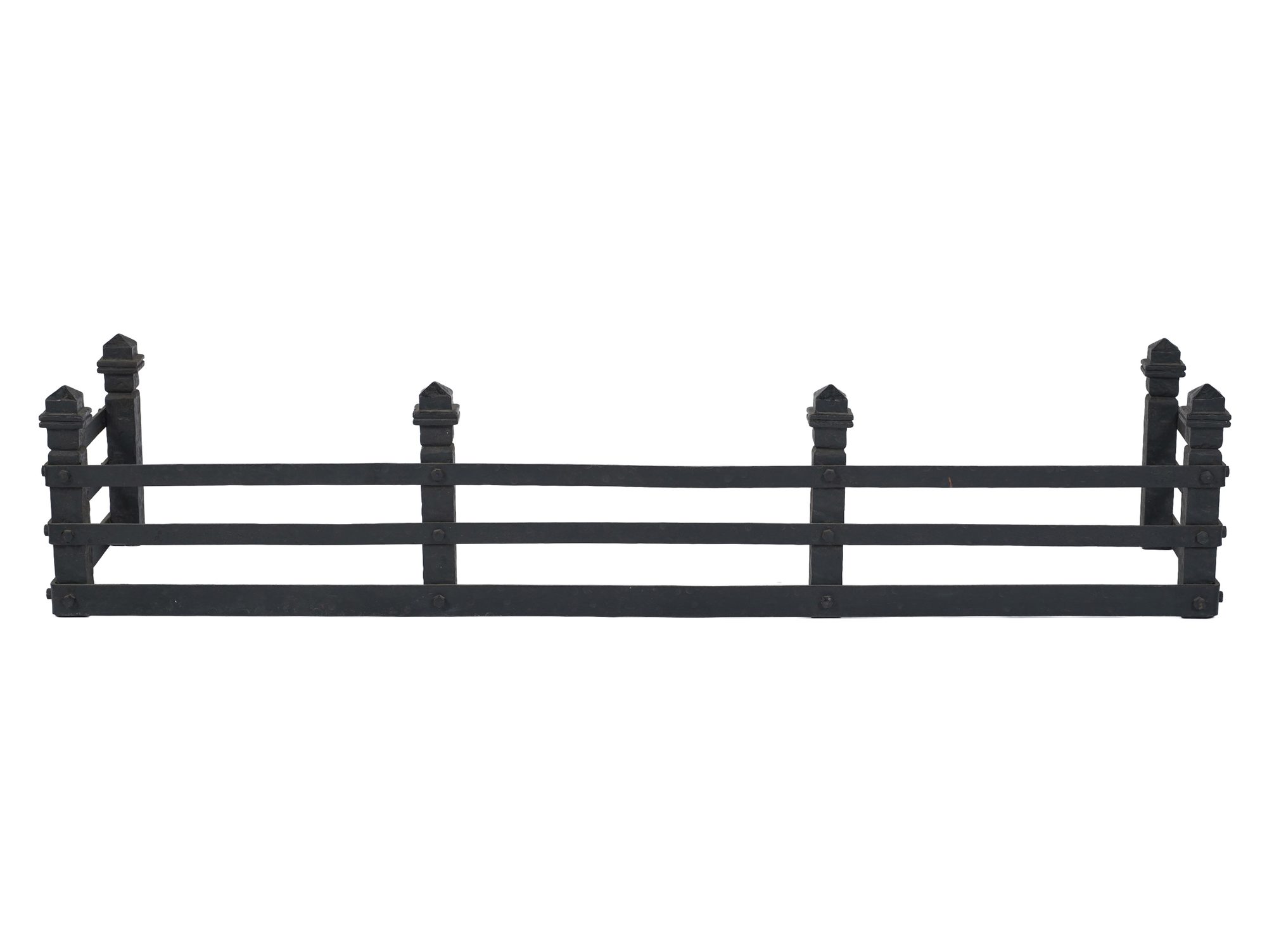 Arts and Crafts-Style Fireplace Fender
