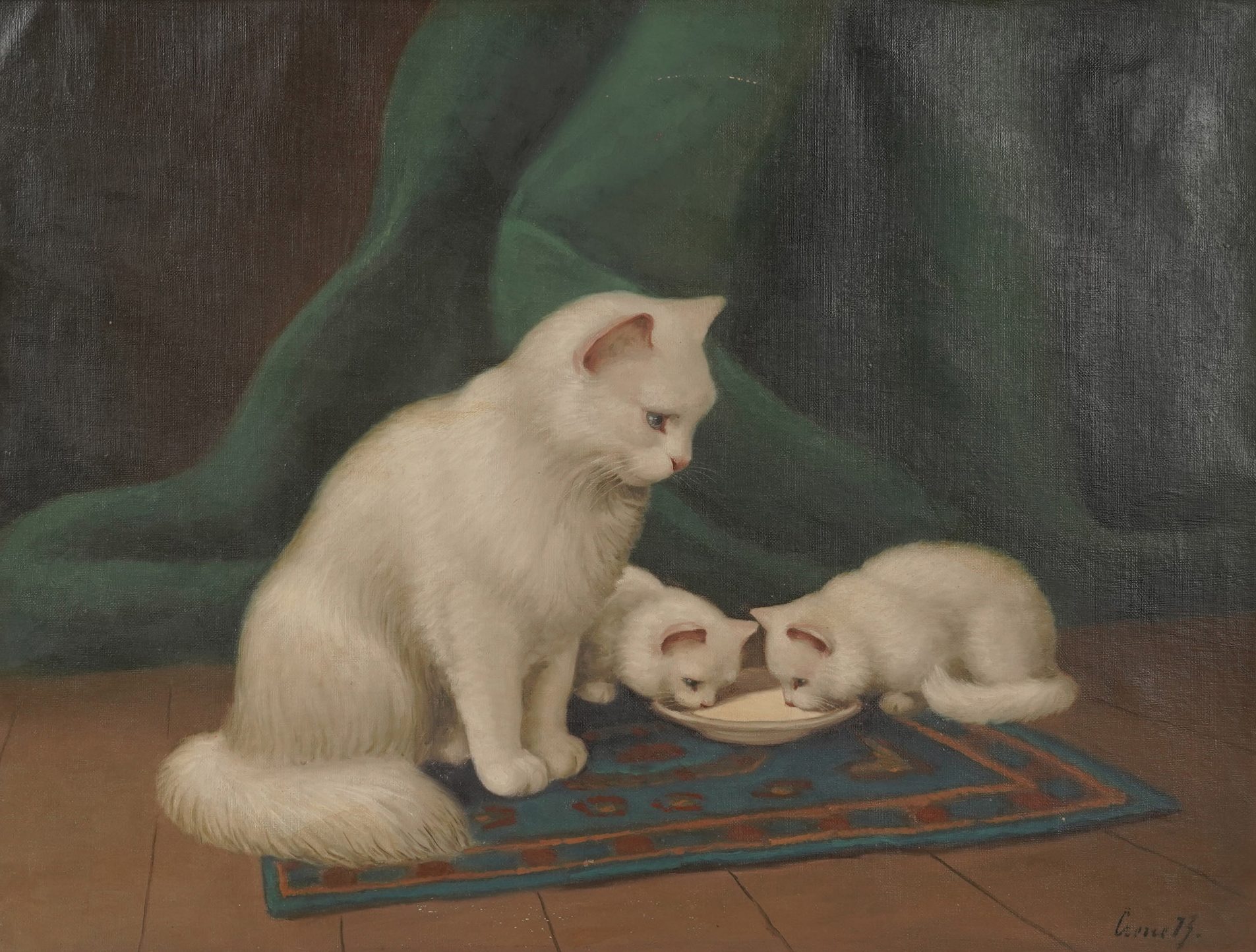 20th Century: Painting of Cats