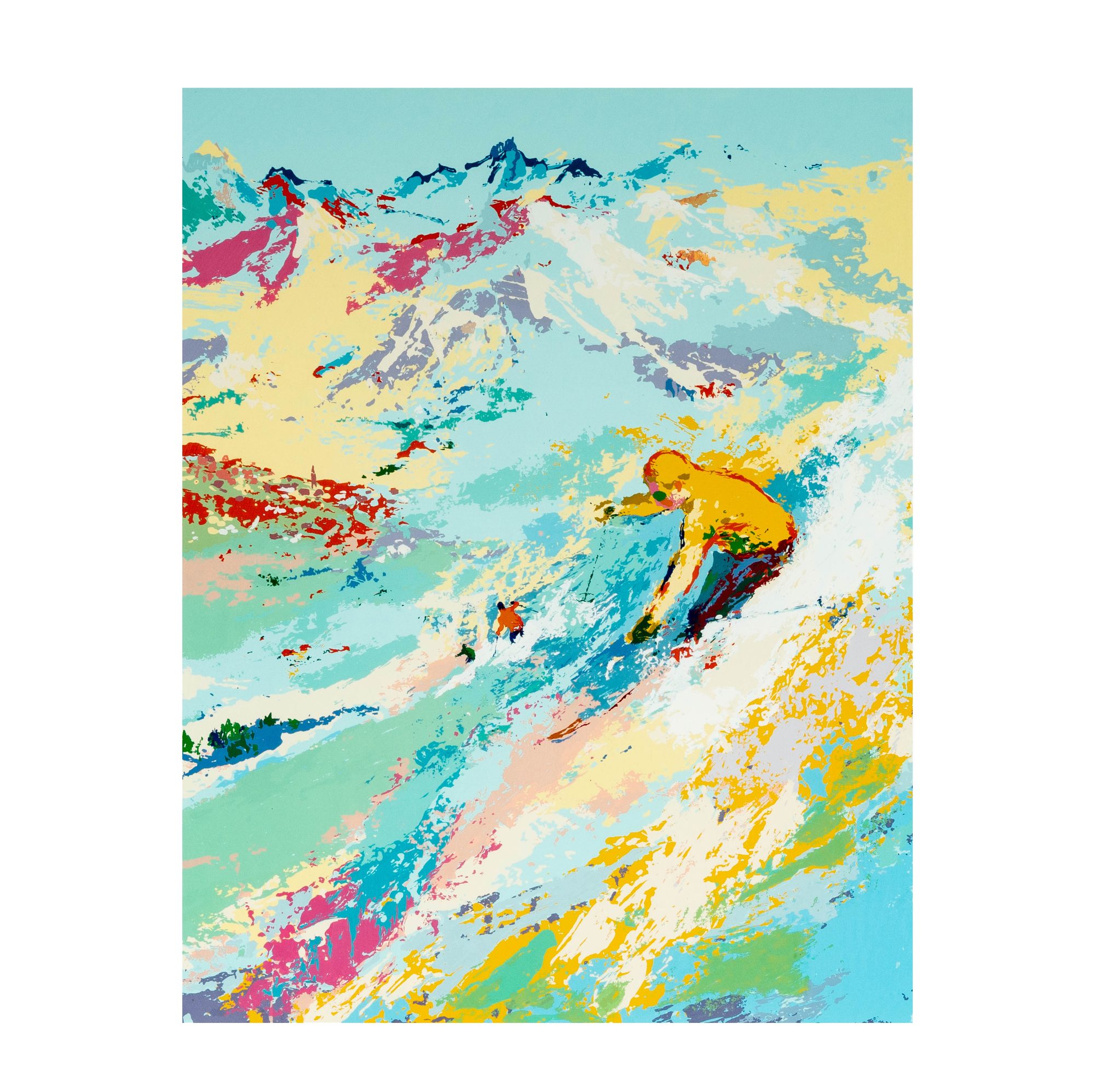 LeRoy Neiman (1921 - 2012), Alpine Skiing
