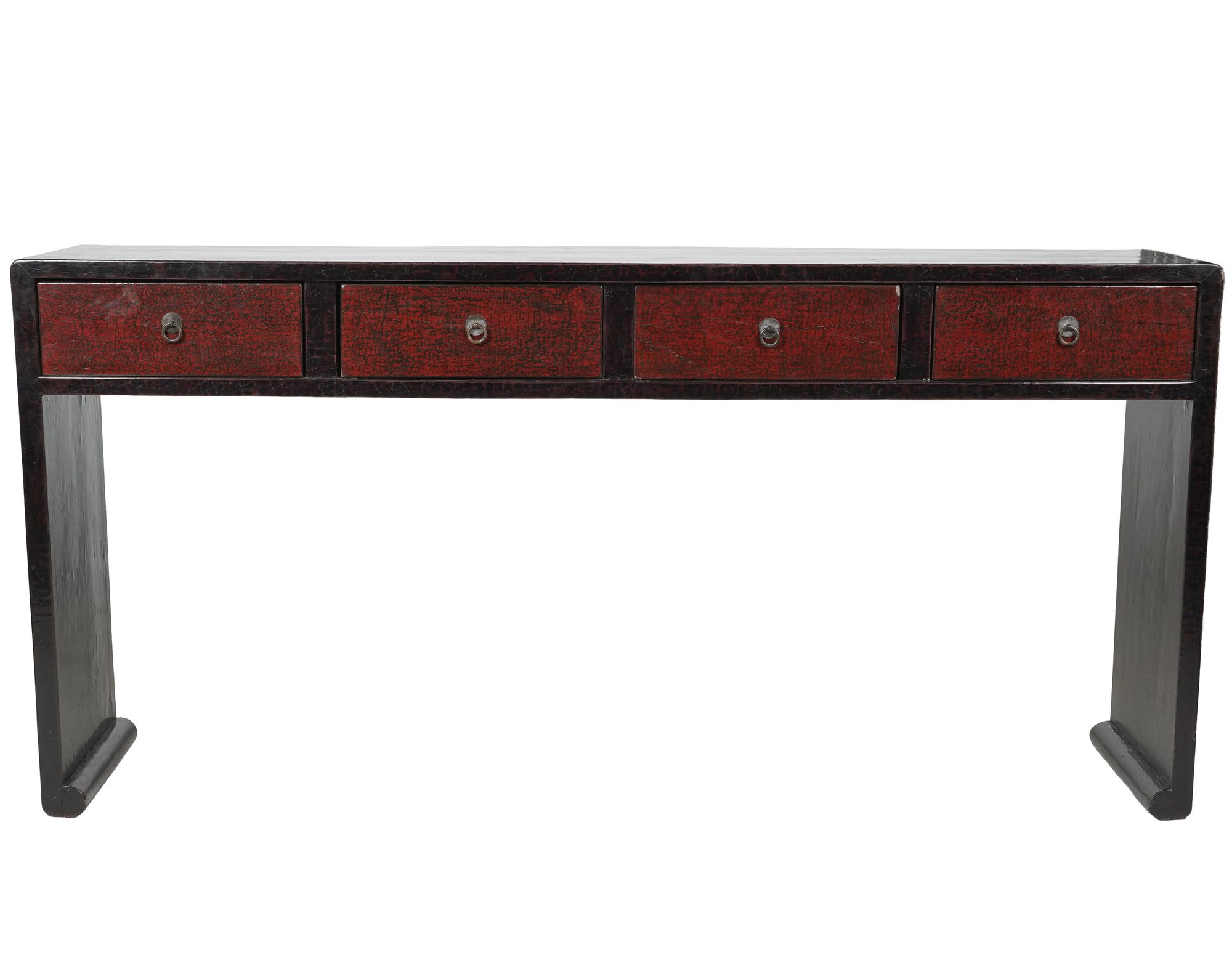 Chinese Decorative Lacquered Console