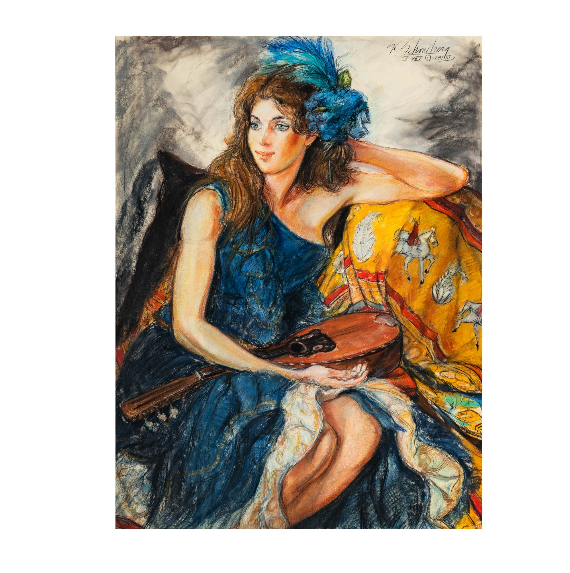 Sheldon Schoneberg (1926-2012): Blue Bell