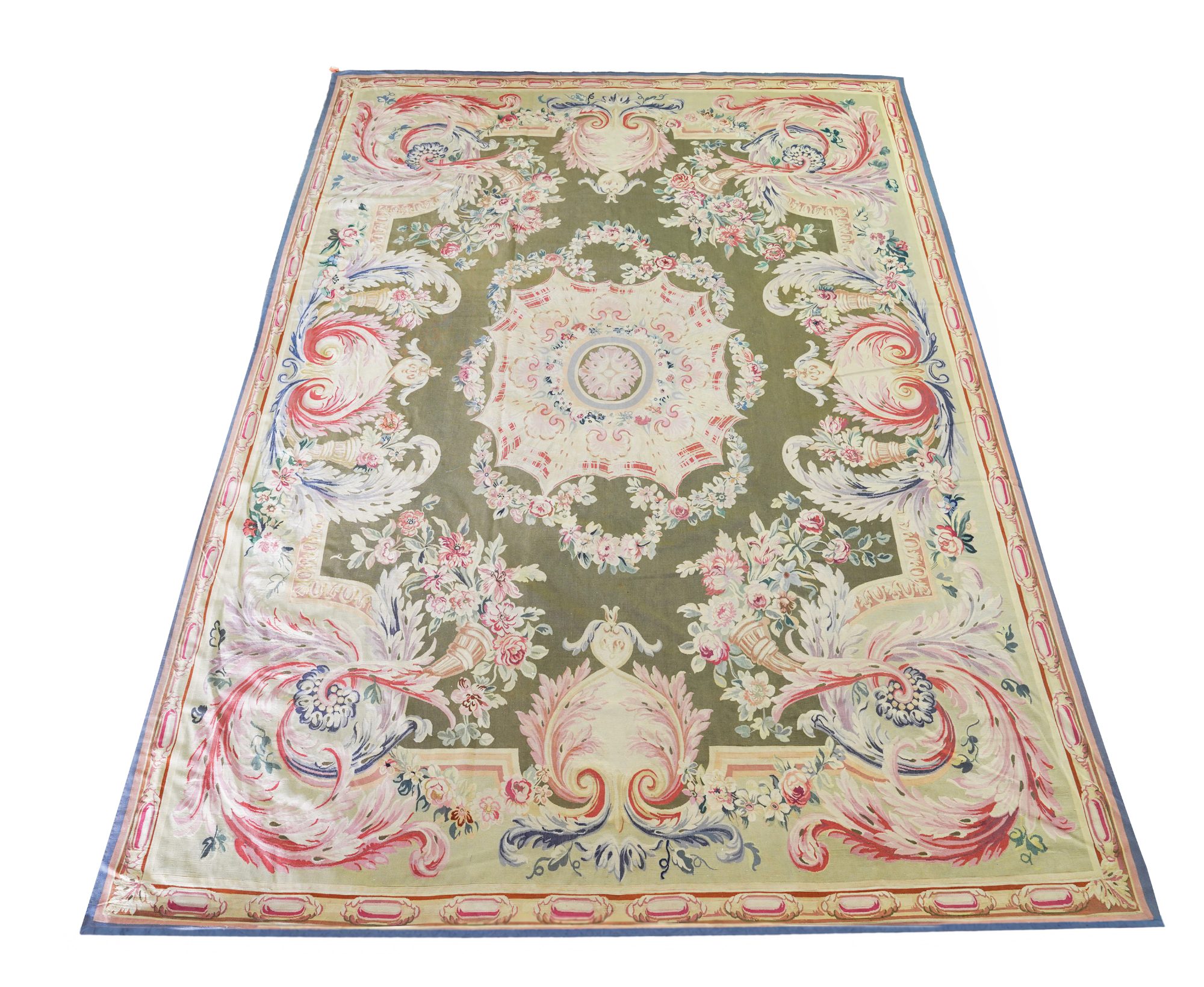 Antique Aubusson Rug 15'3" x 11'3"