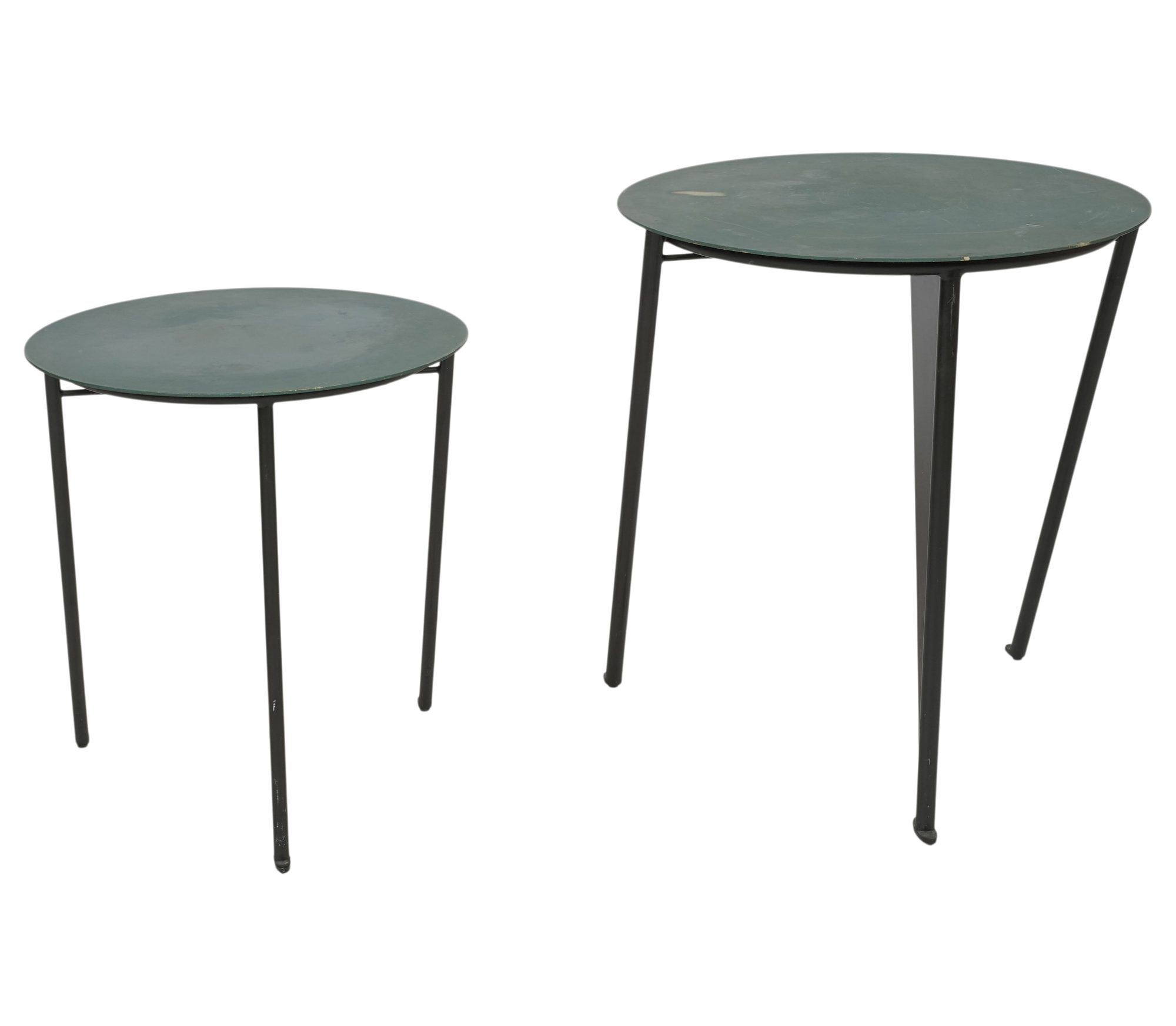 Pair of Naos Action Nesting SIde Tables