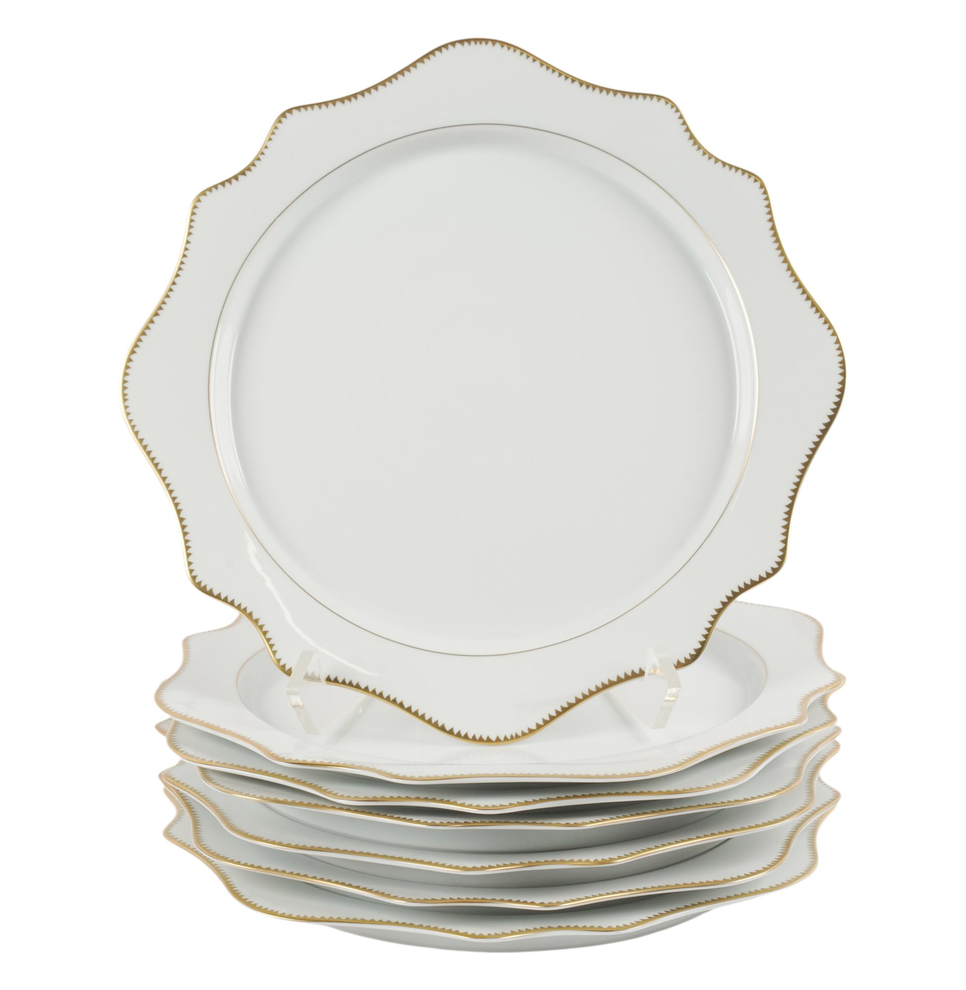 Group of  Anna Weatherley Porcelain Chargers