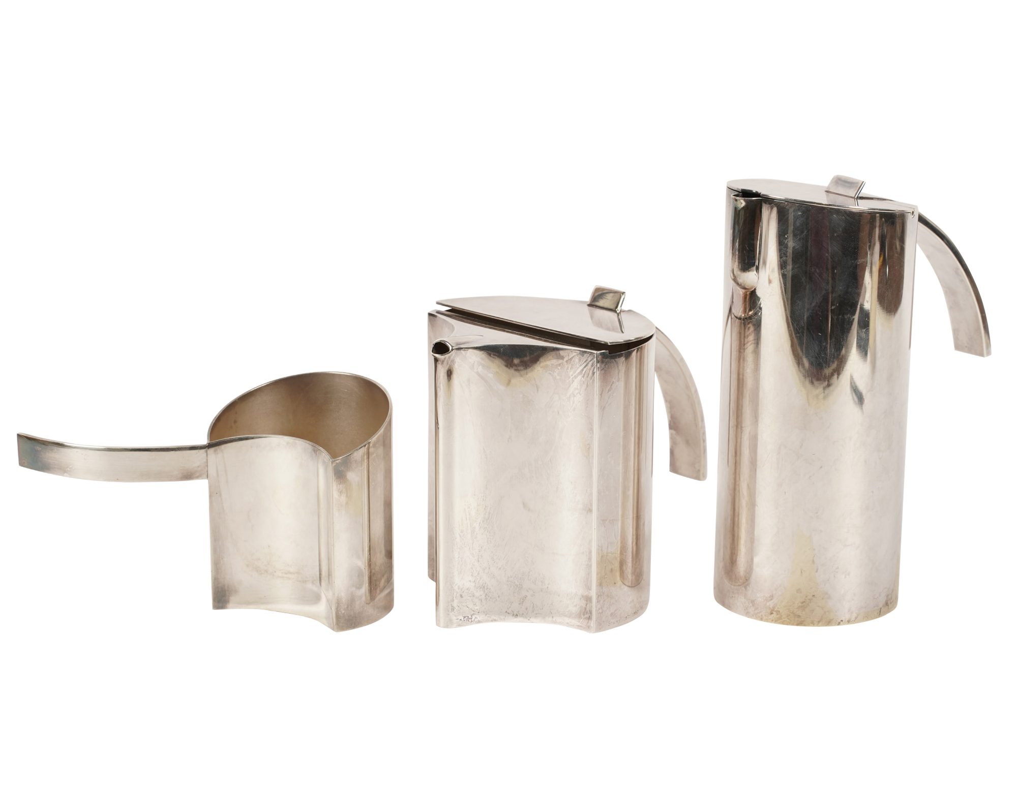 Sabattini Silverplate Three-Piece Tea Service