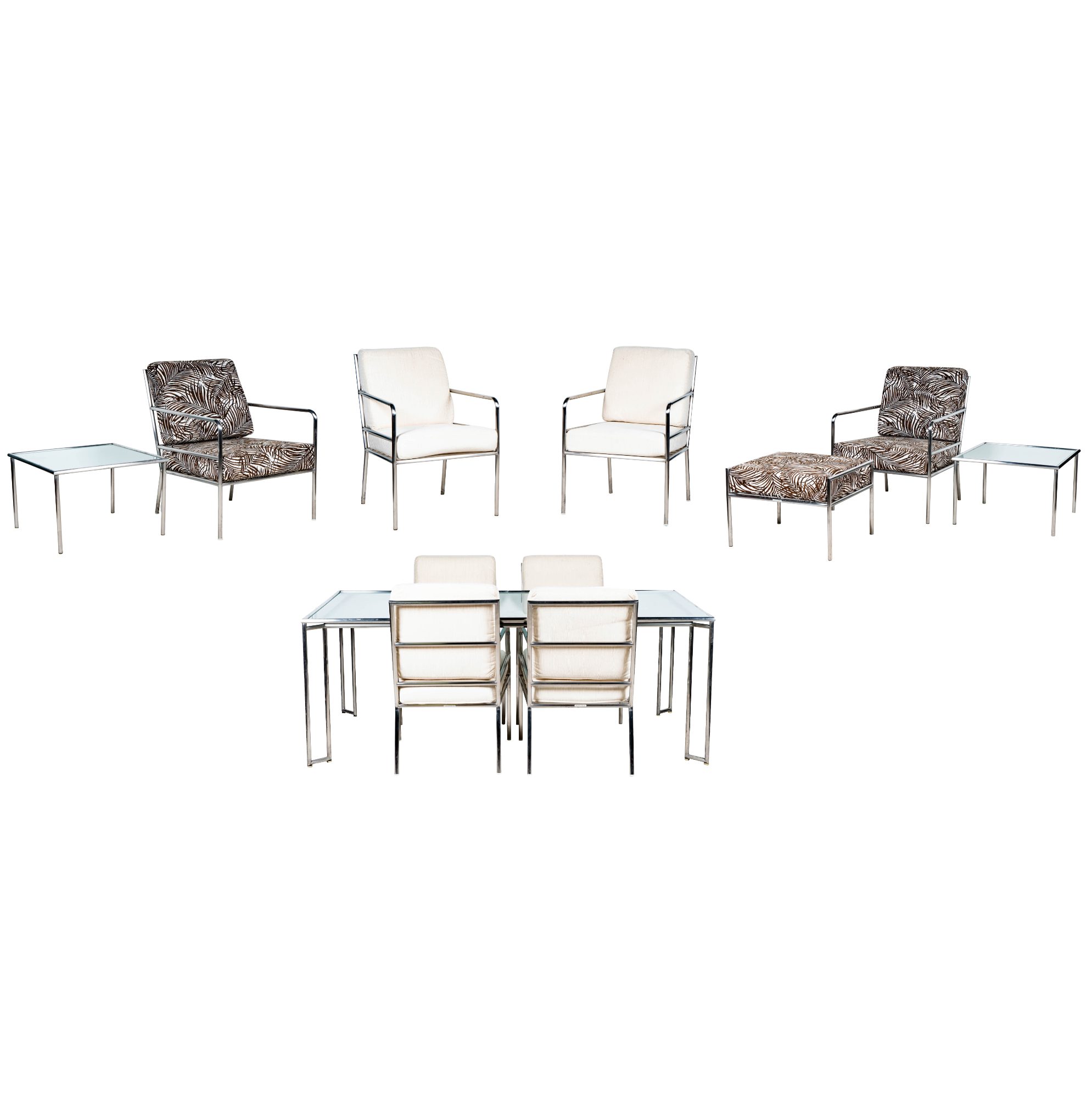 Richard Frinier for Brown Jordan: Patio Furniture Suite