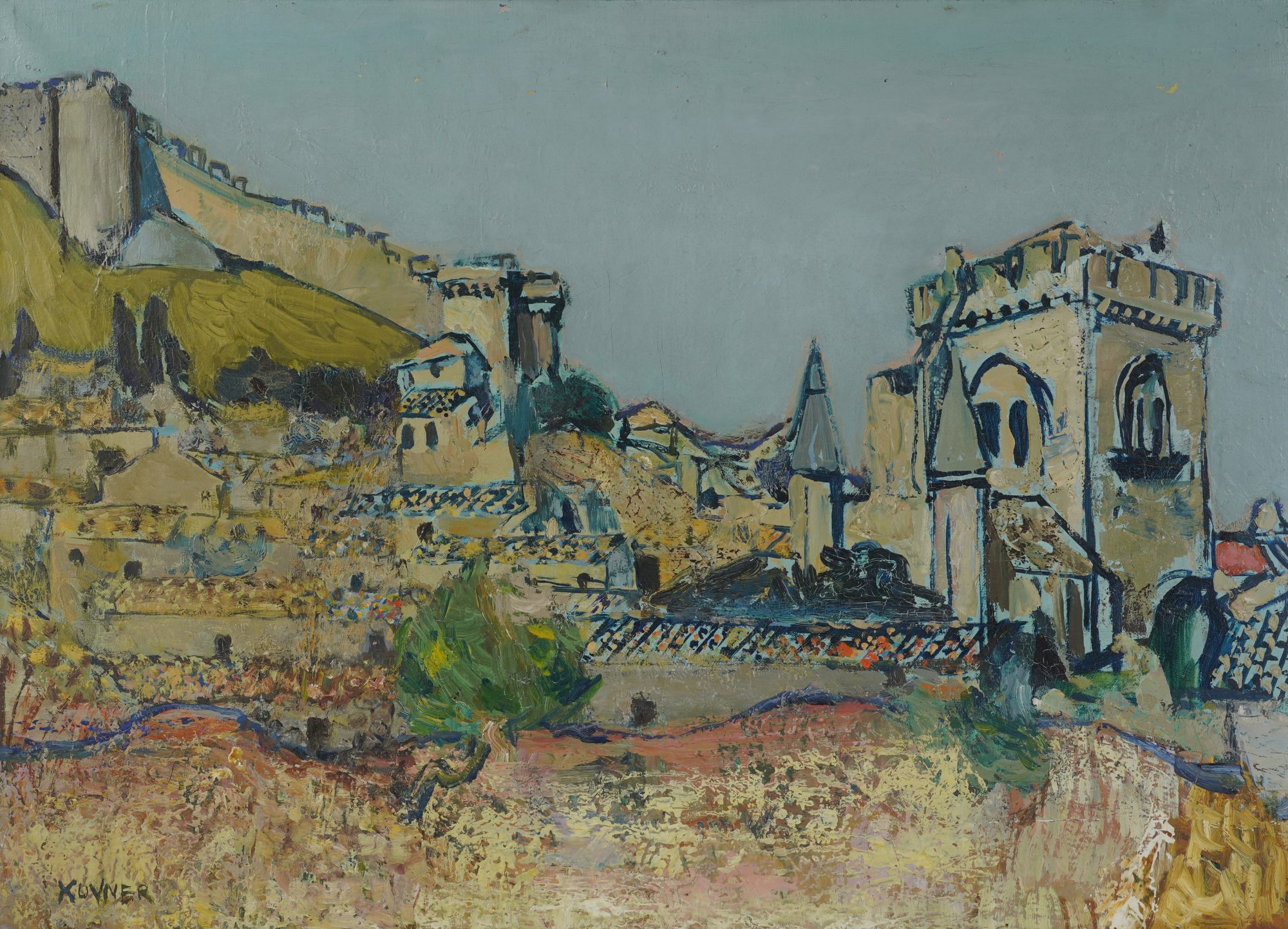 Theodore Kovner, Landscape with Castle