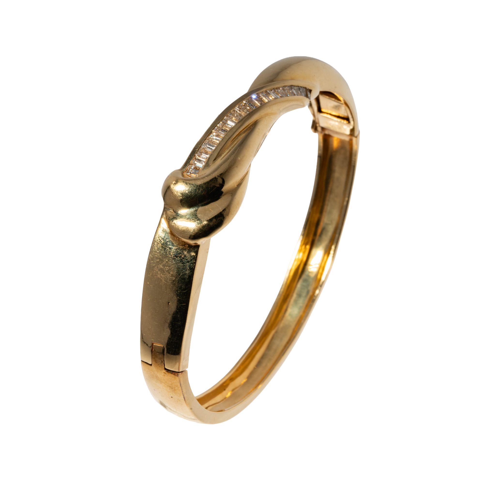 14KT Yellow Gold Bangle Bracelet