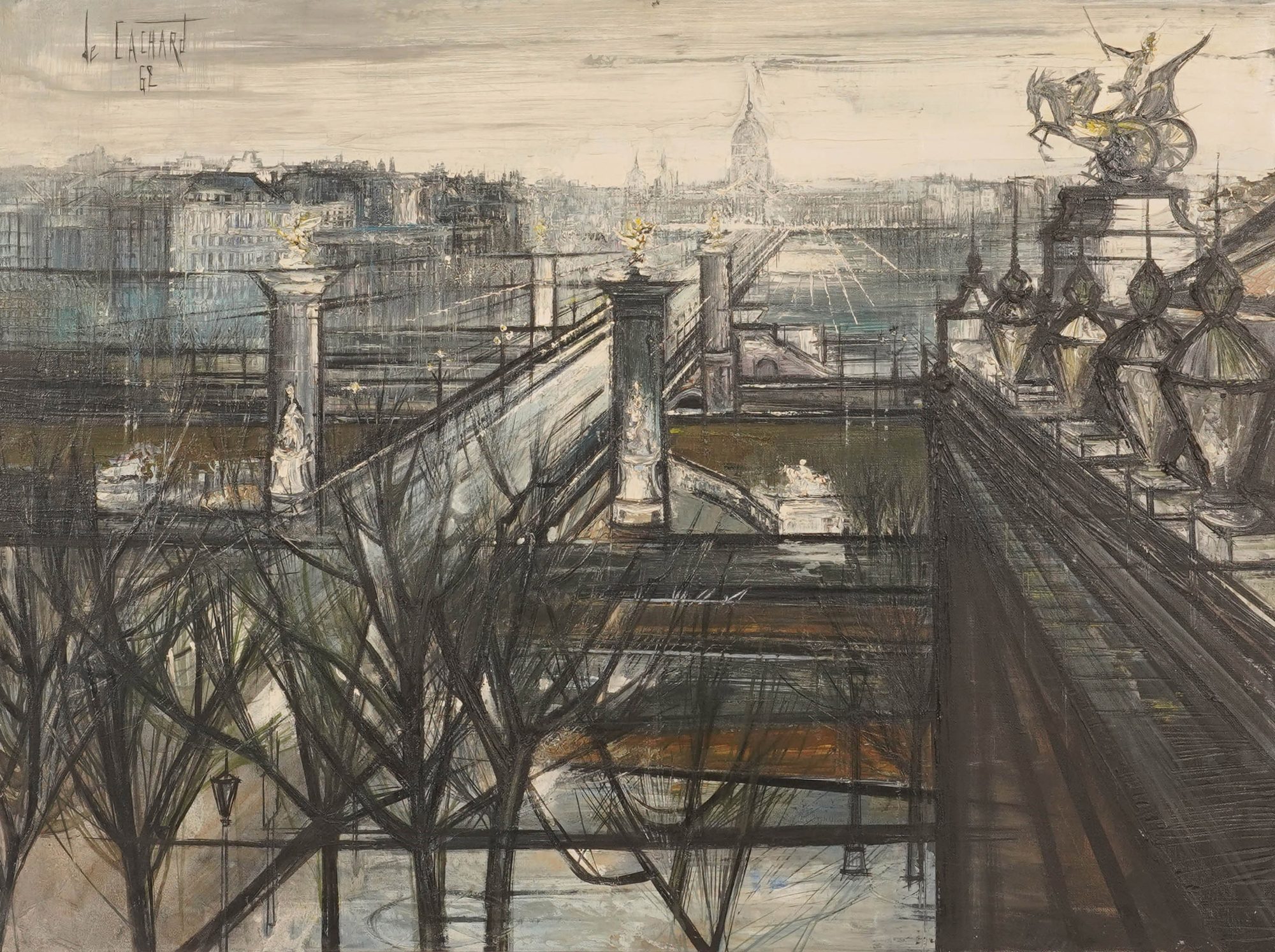 Vue du Pont Alexandre III, Paris