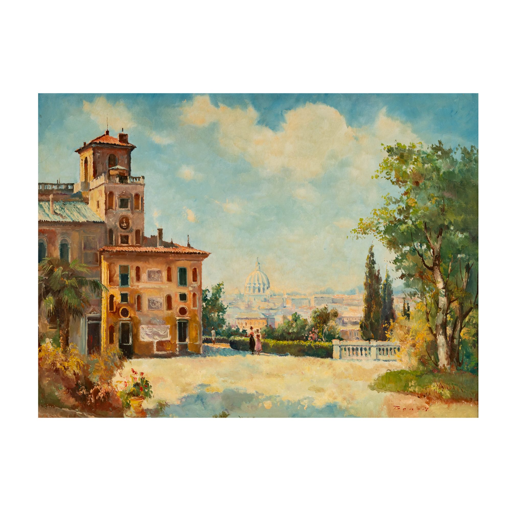 Italian City Scene