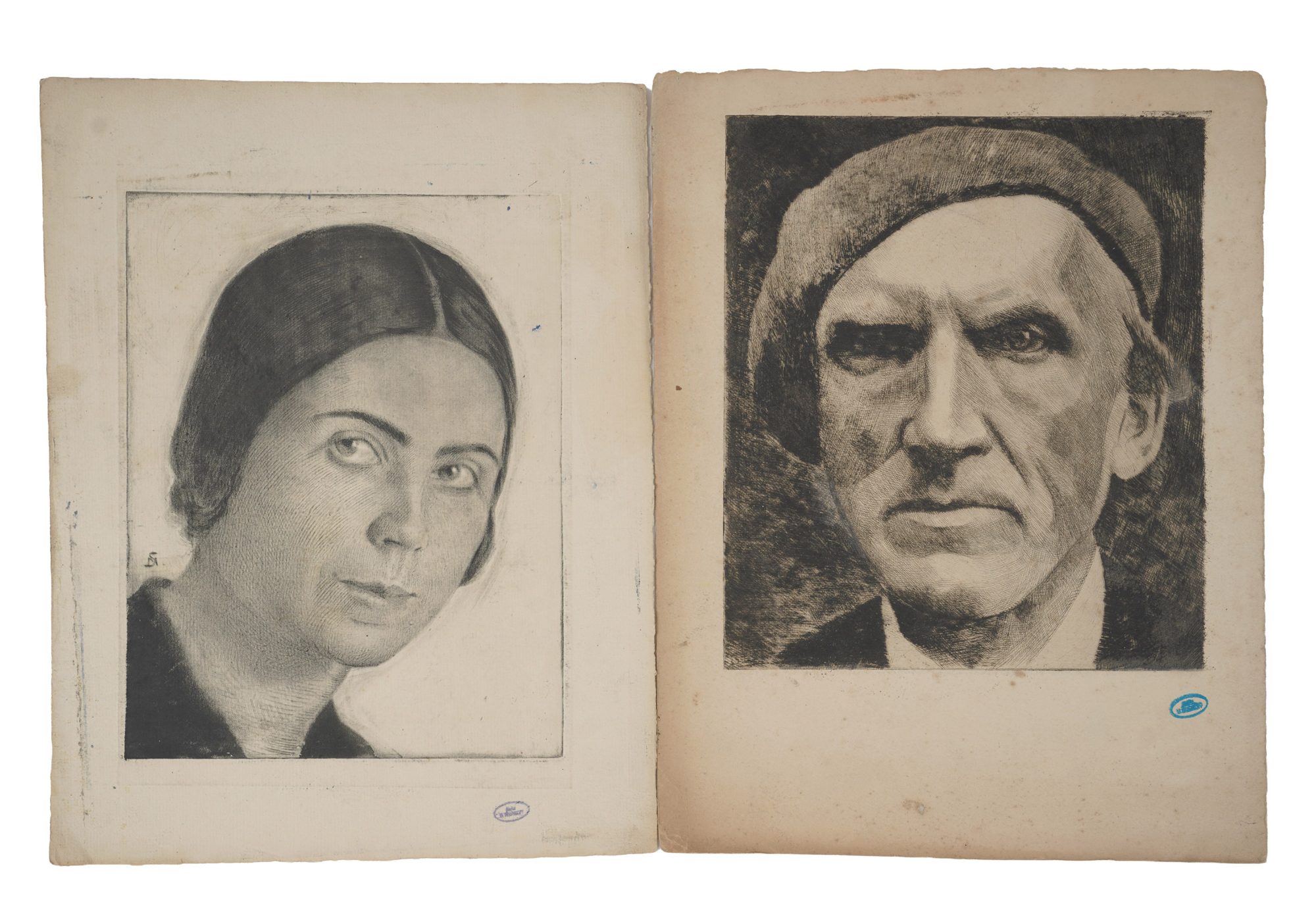 A Pair of Etchings