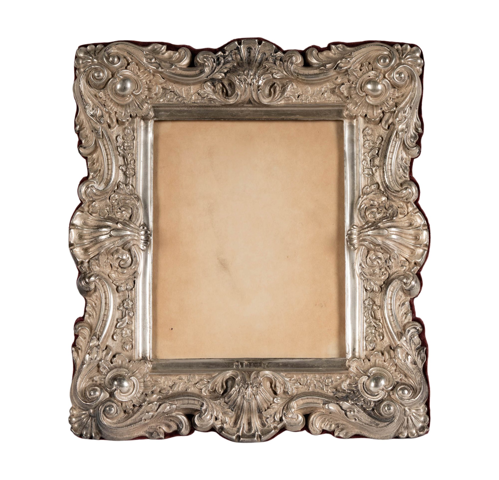 An English Sterling Silver Picture Frame