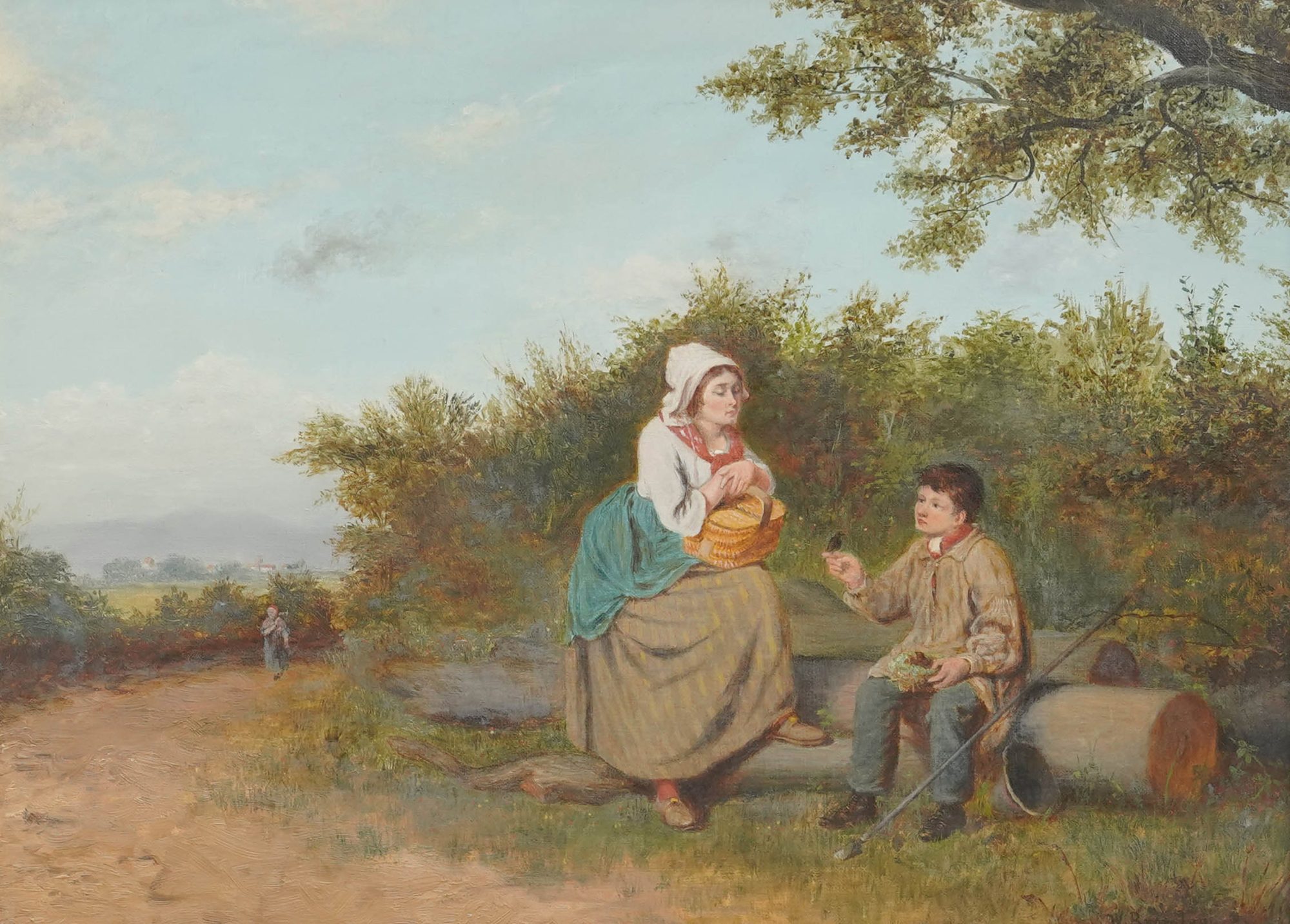 Peasants in Landscape
