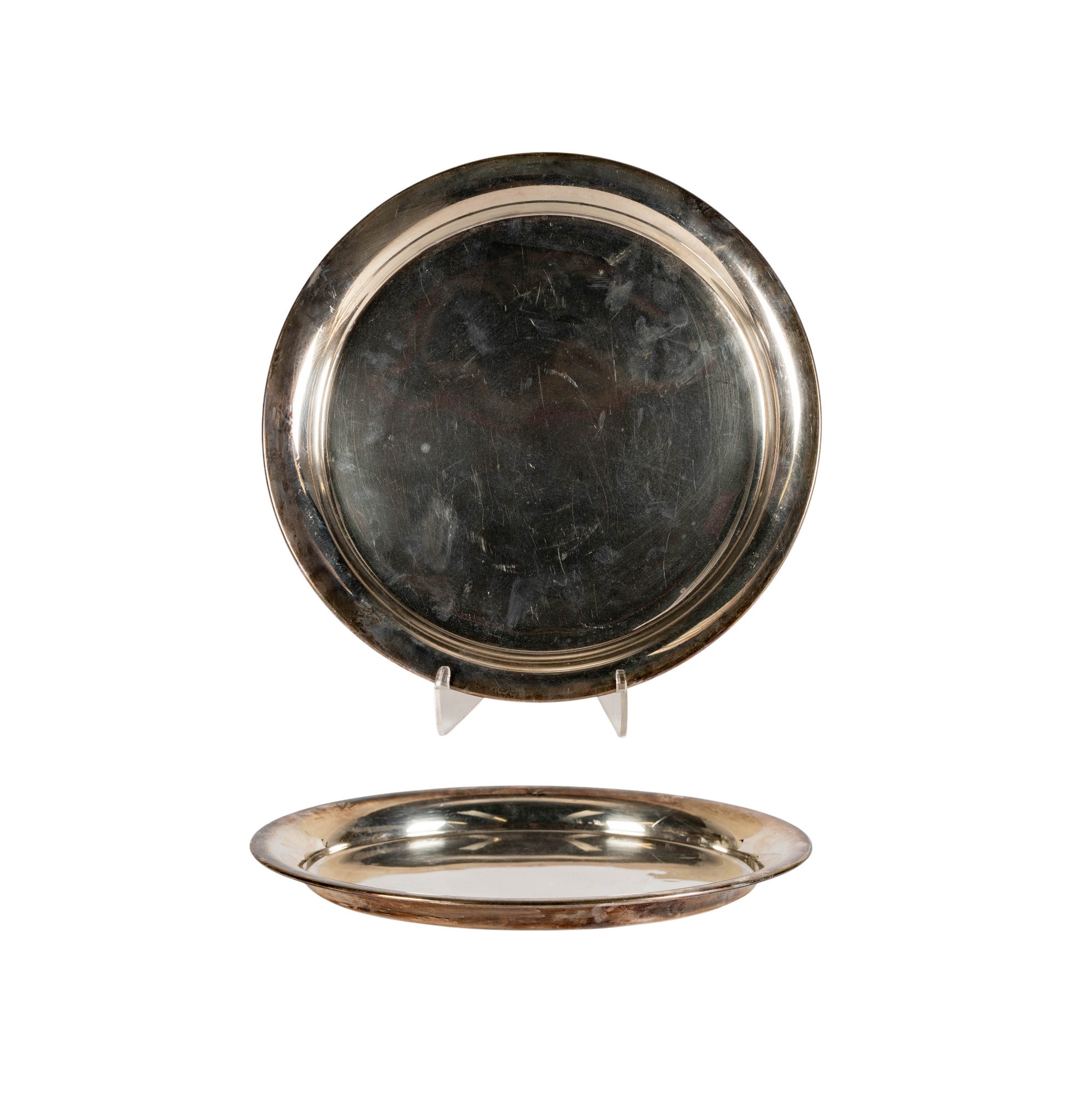 A Sterling Silver Serving Tray