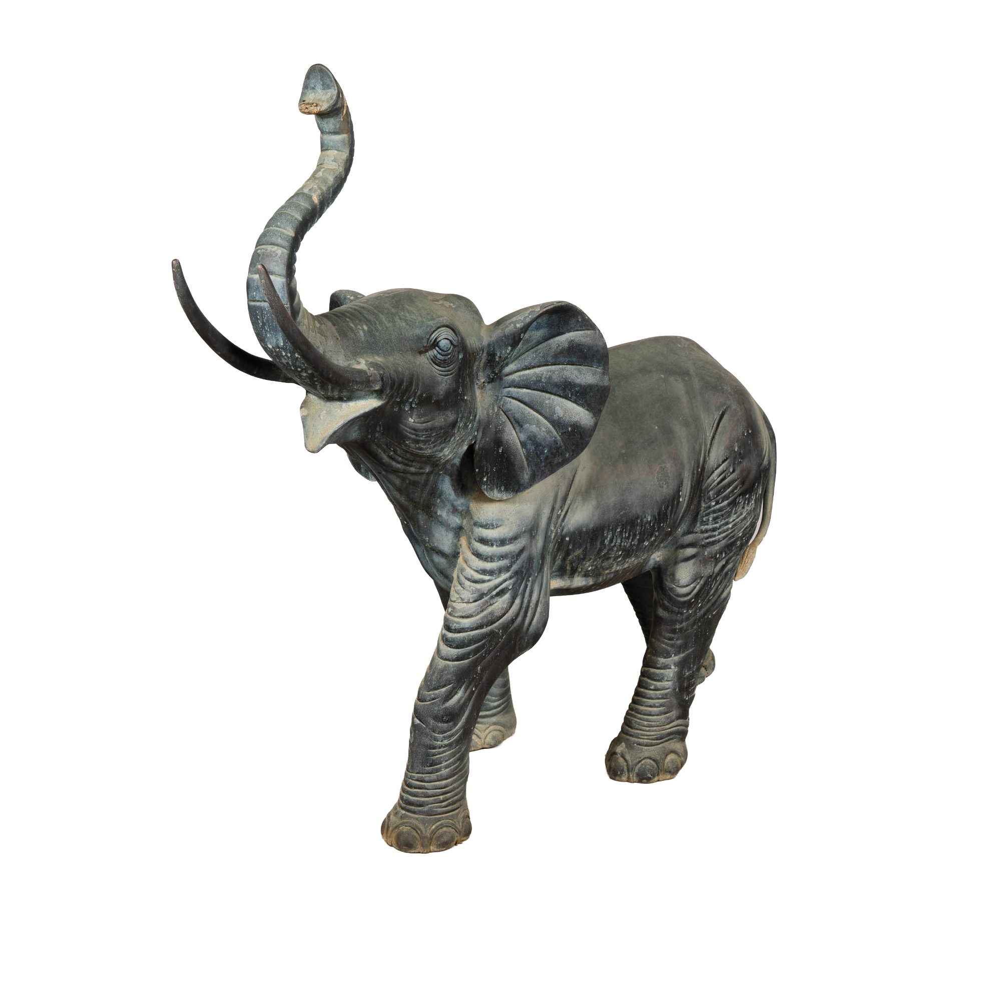 Large Bronze Elephant Sculpture