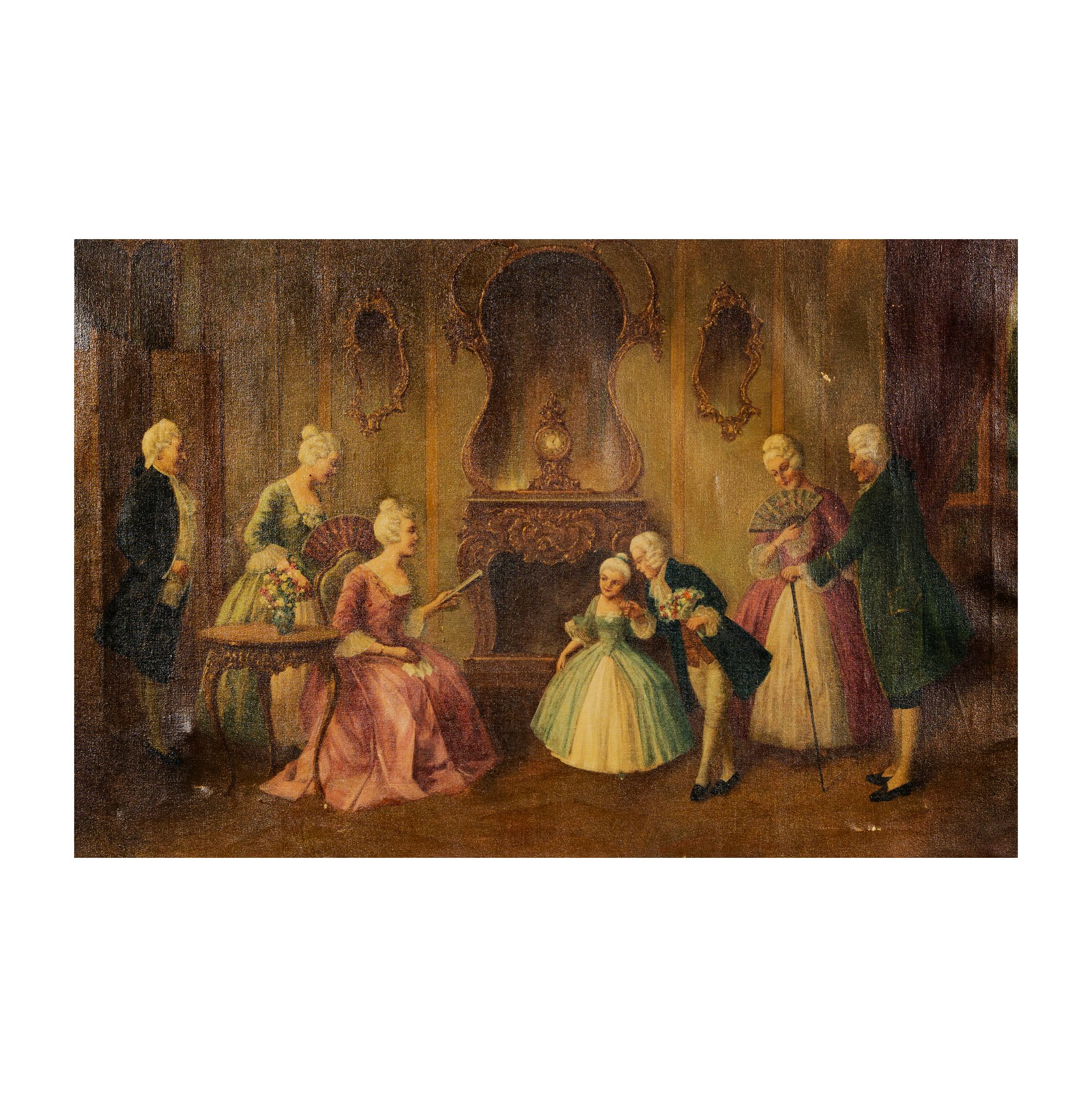 Victorian Interior Scene