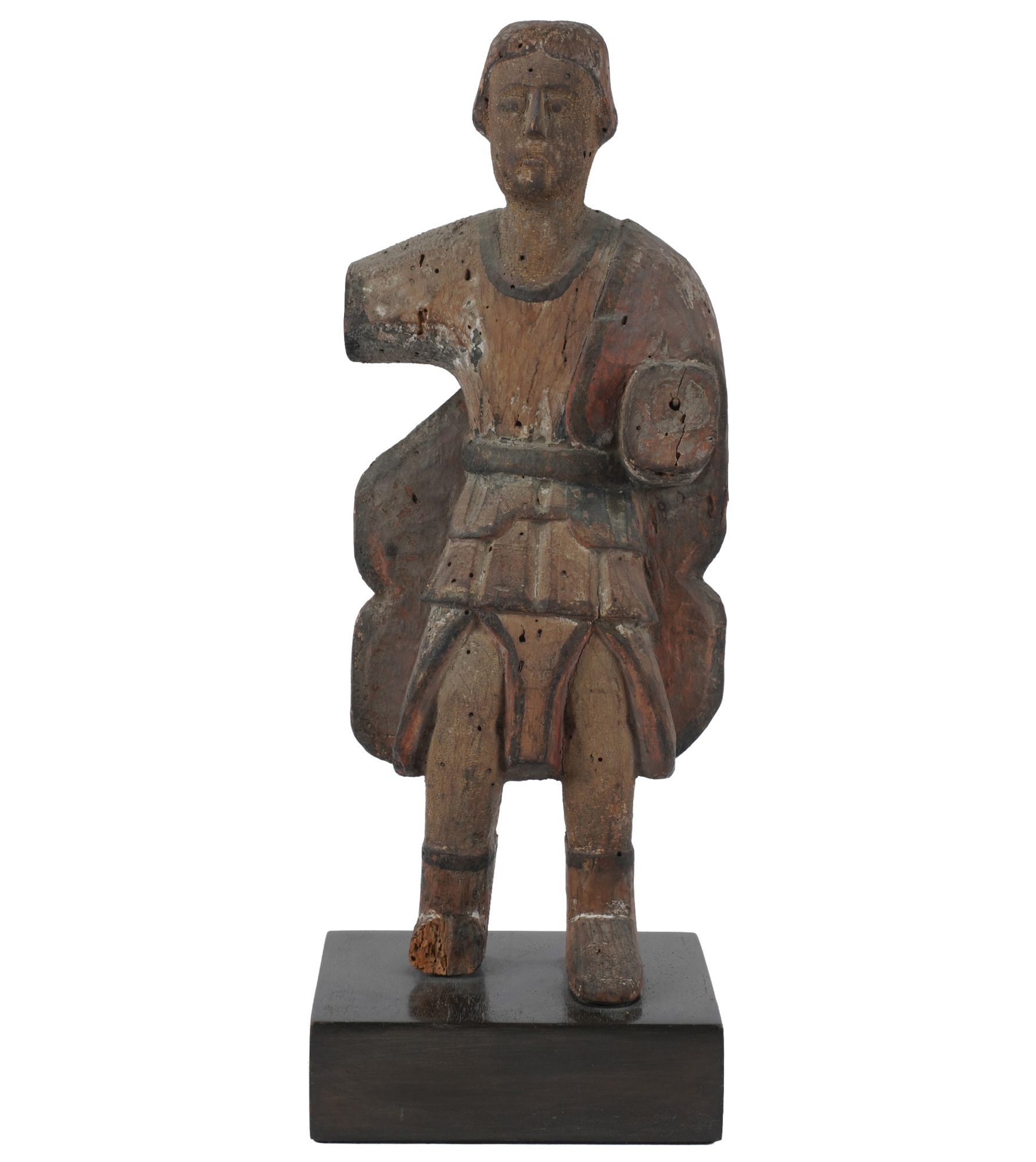 Wood Carved Santo Figure