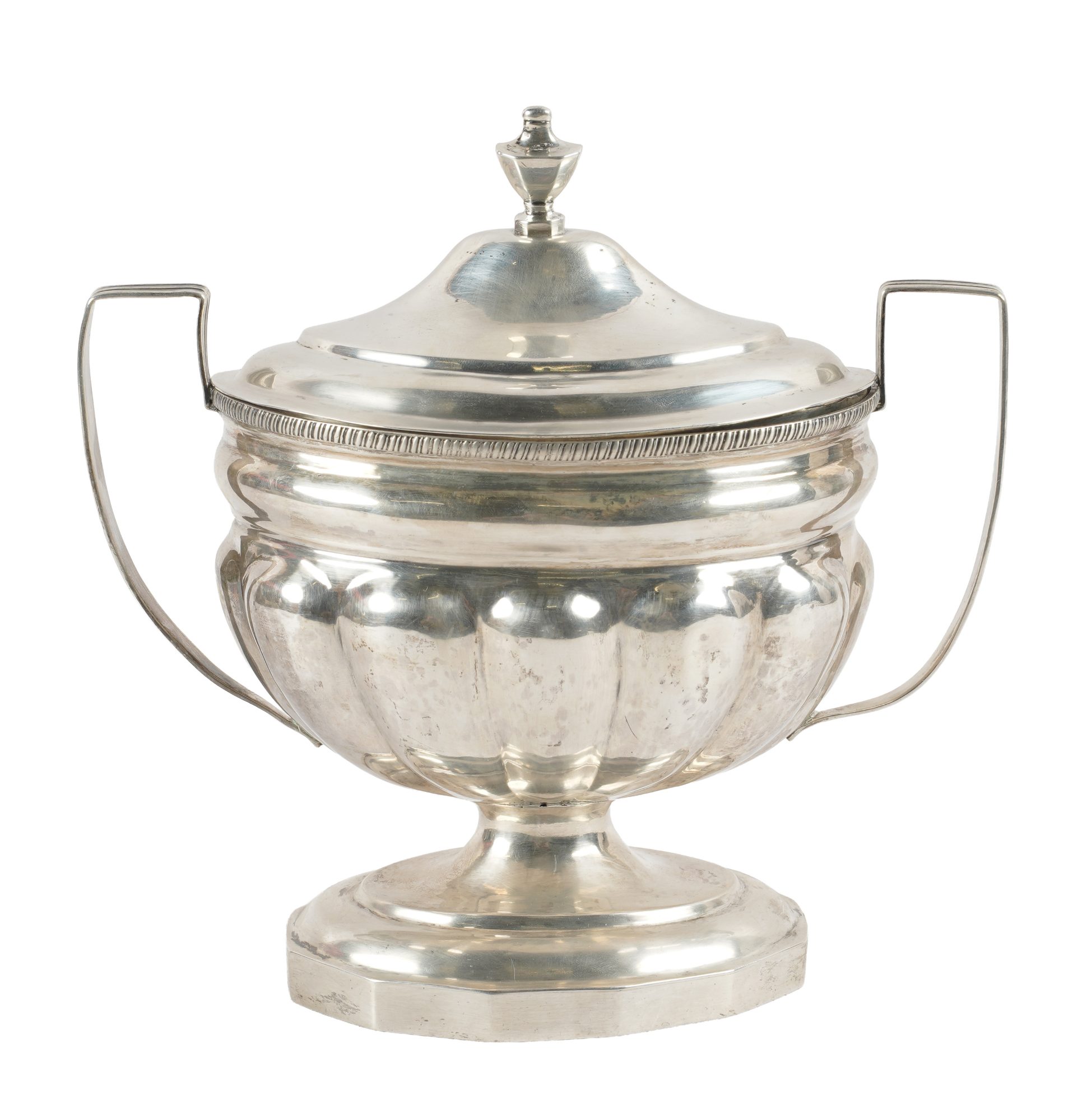Antique American Silver Two Handle Bowl